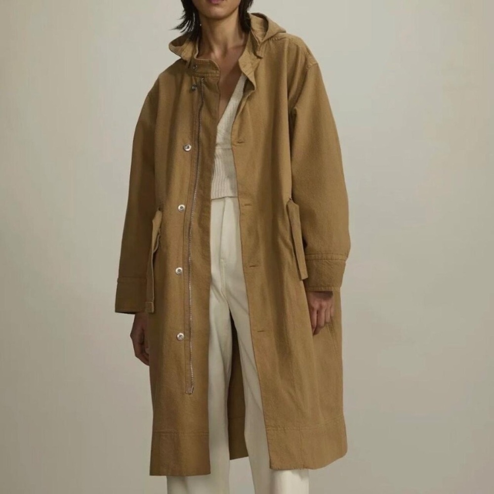 Everlane Tan Trench Coat
